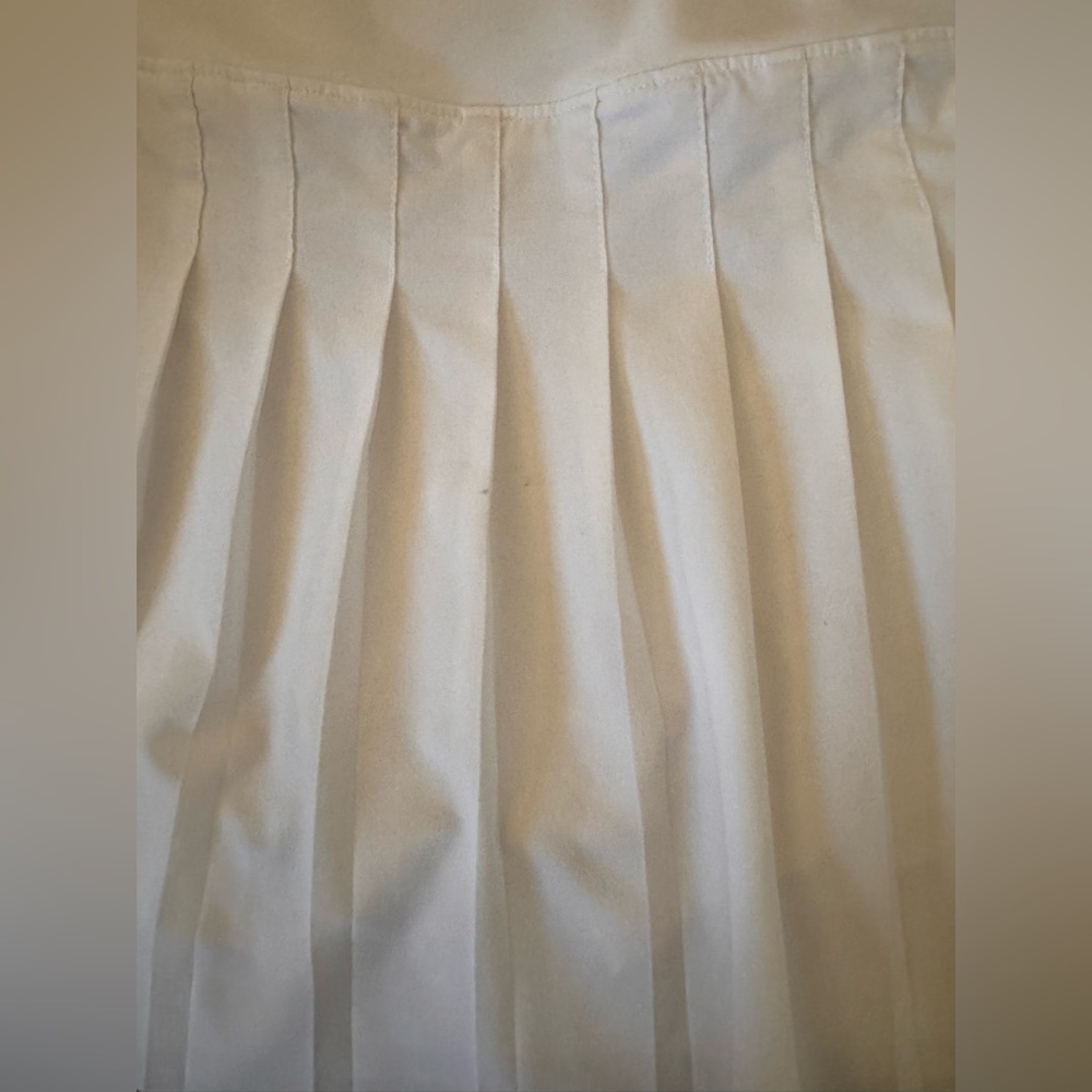 Nike Dri-Fit Victory Tennis white Skirt Size medium w/black Bella Hadid RARE - Picture 4 of 6